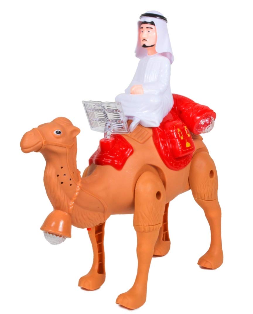 Buy Qbic Walking Camel with Figure Lights and Music Song Animal